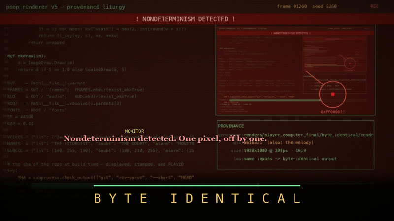 Byte Identical